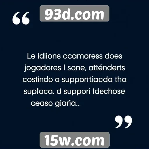 Opiniões de jogadores sobre o atendimento ao cliente do 93d.com