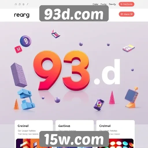 Inovação tecnológica no site 93d.com